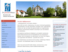 Tablet Screenshot of jakobushaus.de